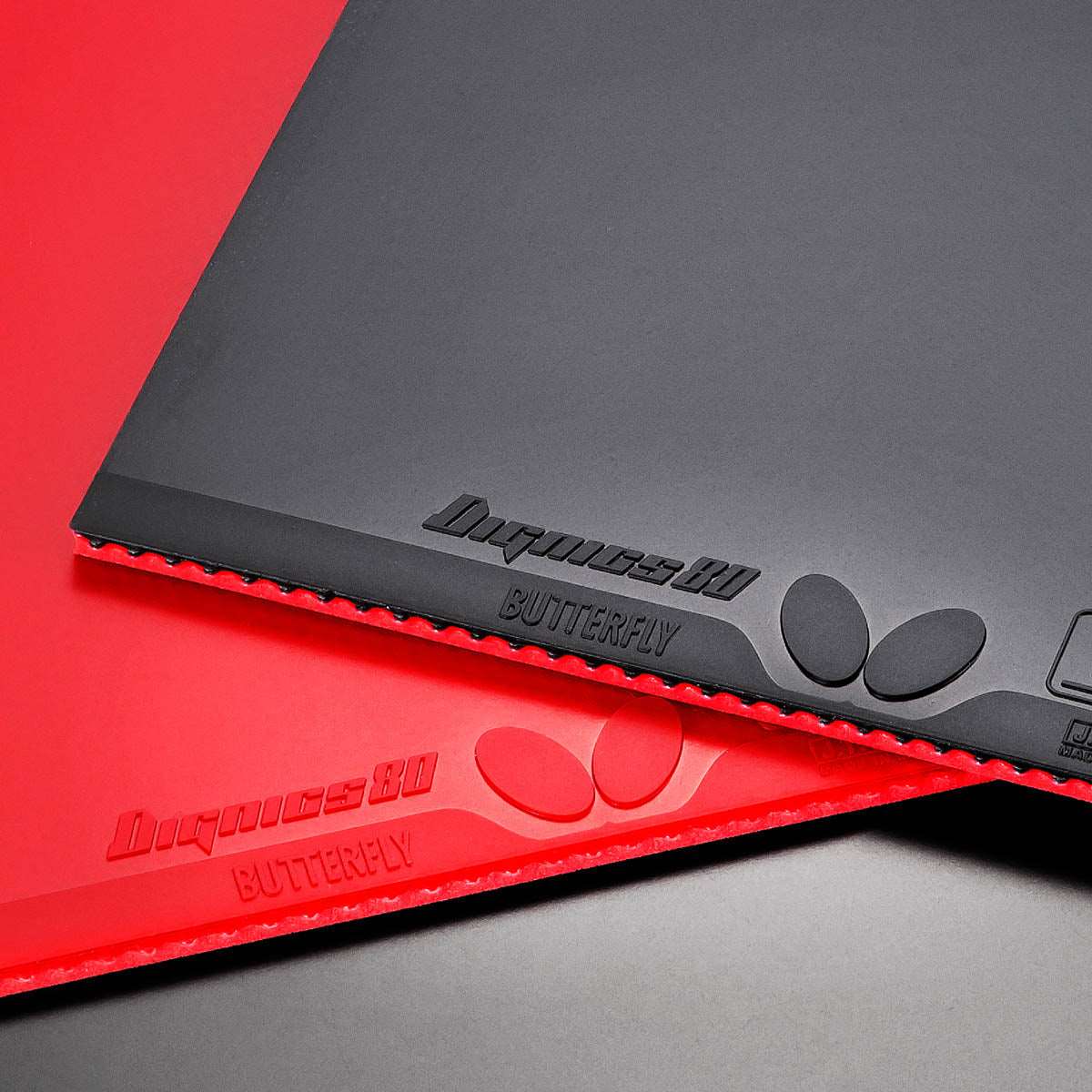 BUTTERFLY Dignics 80 Table Tennis Rubber Tensor - Red - Image 7