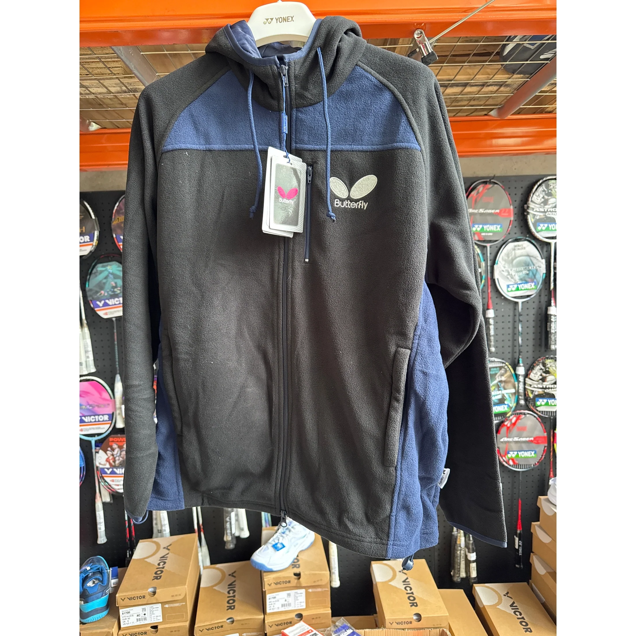 BUTTERFLY Fleece Zip-Training Jacket (On Sale) - Image 6