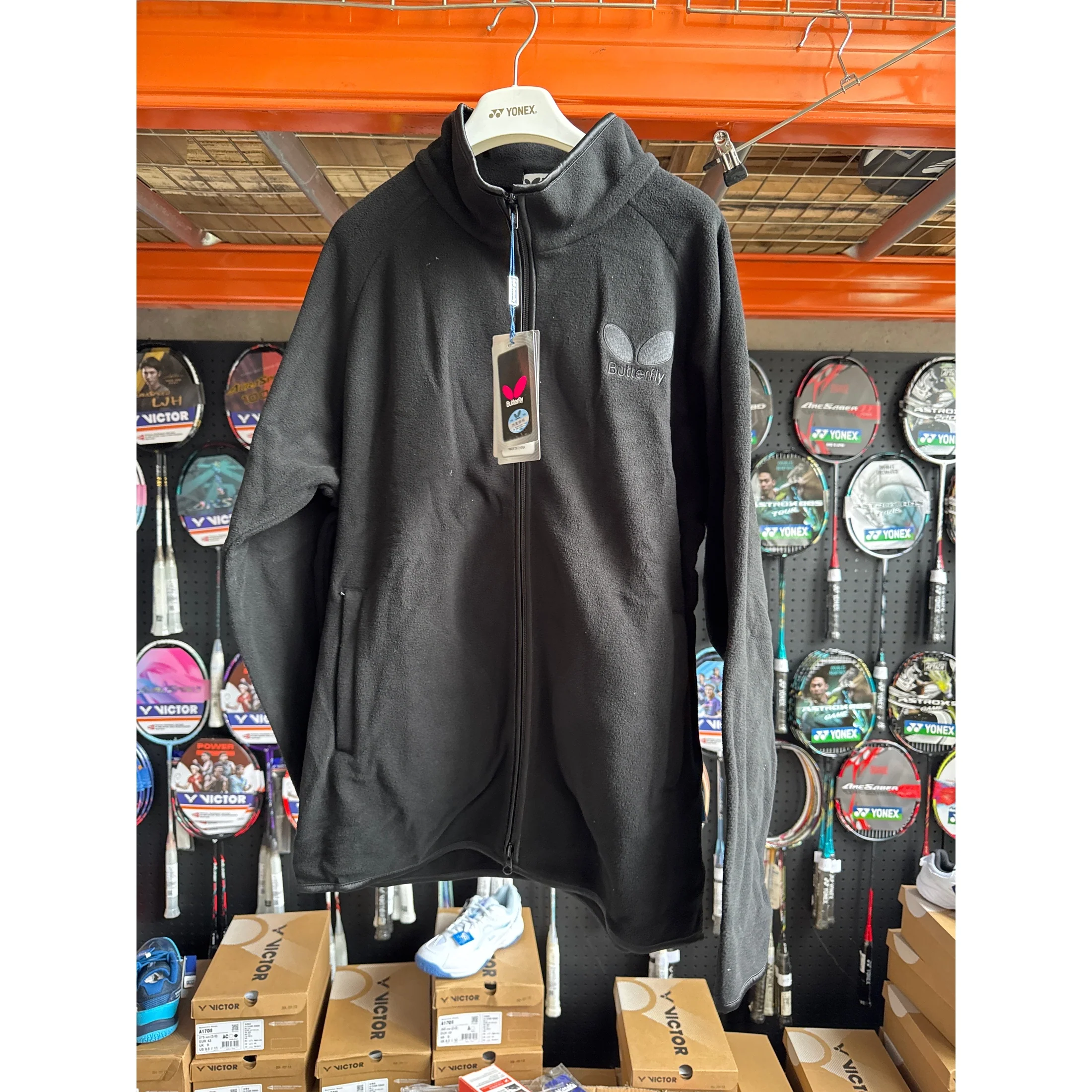 BUTTERFLY Fleece Zip-Training Jacket (On Sale) - Image 7