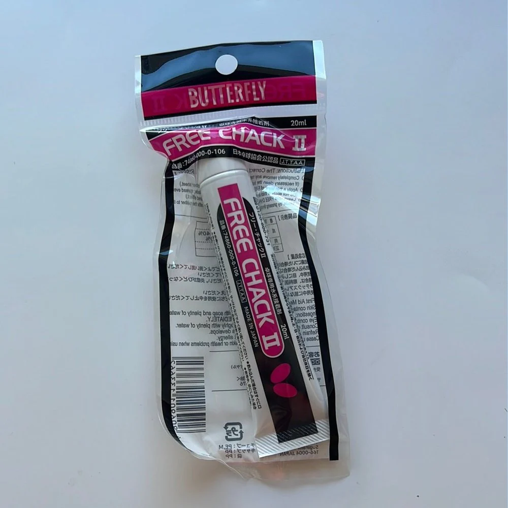 BUTTERFLY FREE CHACK Ⅱ GLUE,20ml,100ml,500ml,For Table Tennis Rubber - Image 6