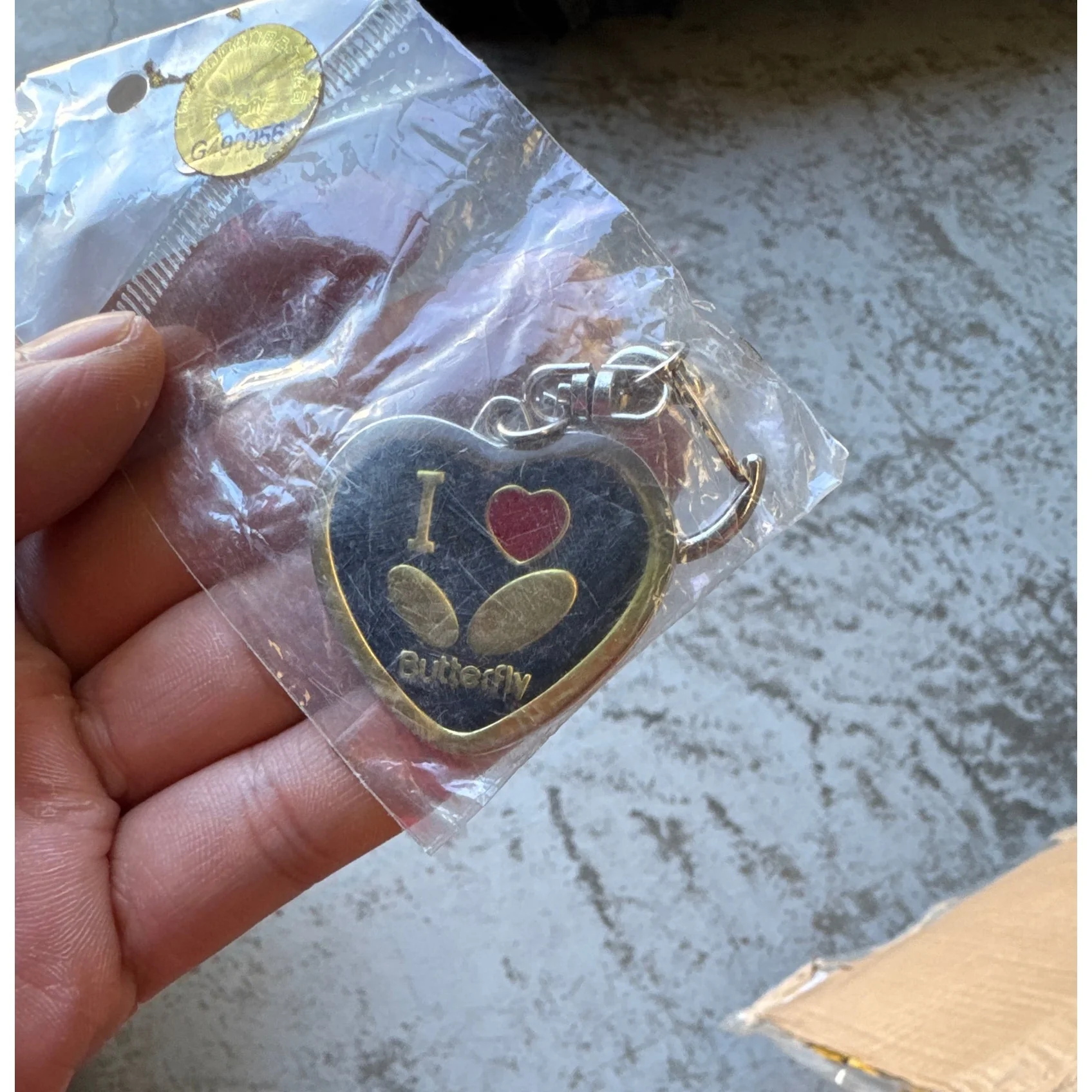 Butterfly Keychain Bag Charm