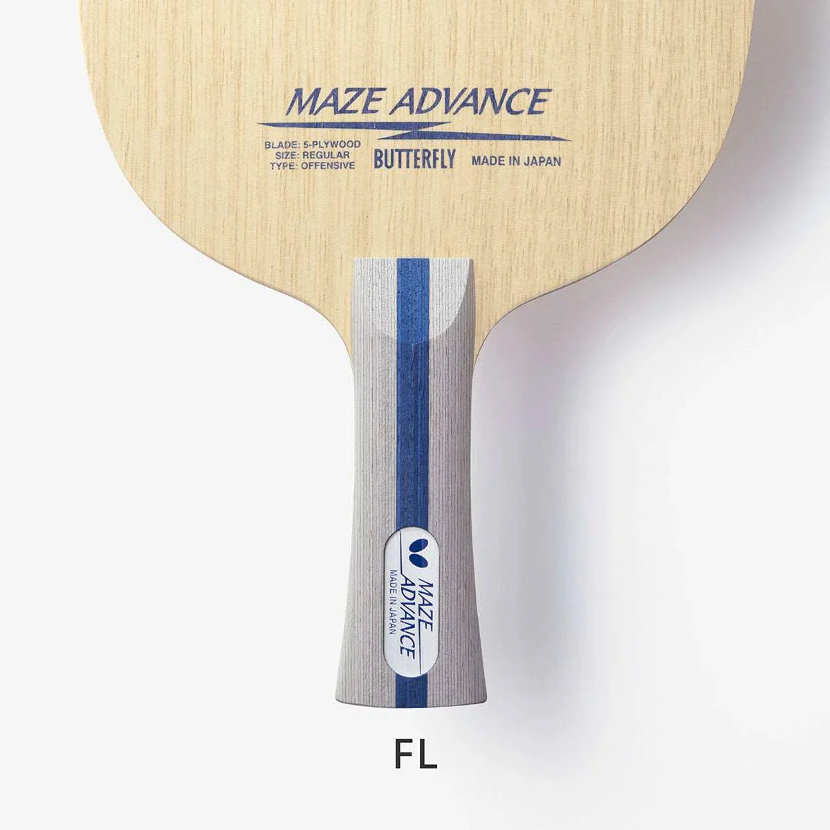 BUTTERFLY Maze Advance (37141)Lightweight & Easy-To-Use, All-Wood Table Tennis Blade FL - Image 3