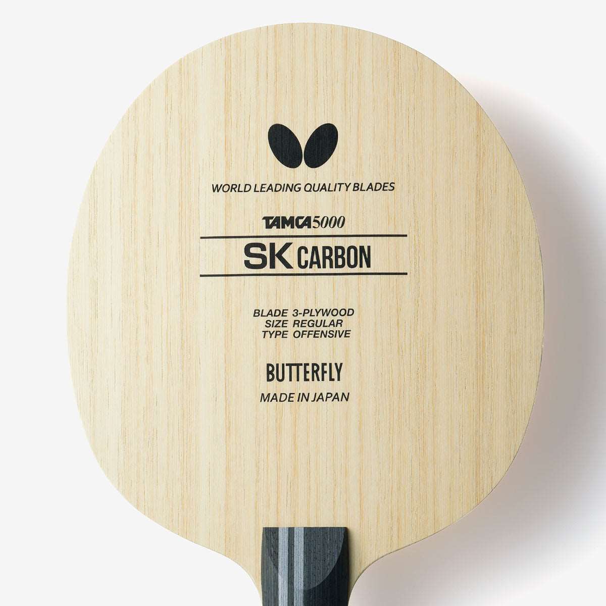 Butterfly SK Carbon Table Tennis Blade - TAMCA 5000 Carbon Fiber Blade - Image 7