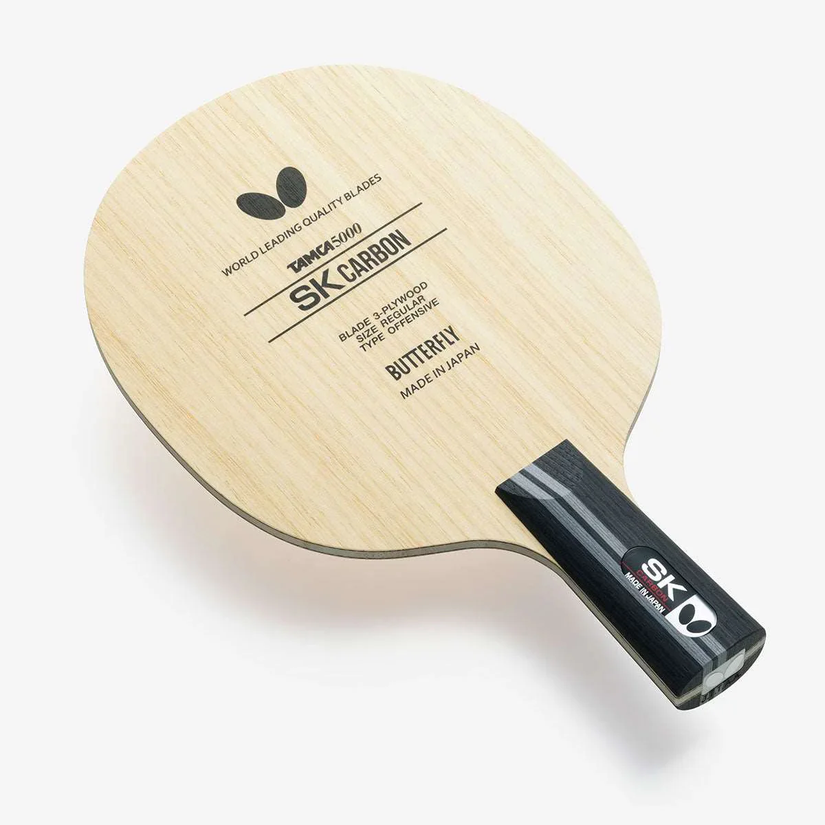 Butterfly SK Carbon Table Tennis Blade - TAMCA 5000 Carbon Fiber Blade - Image 8