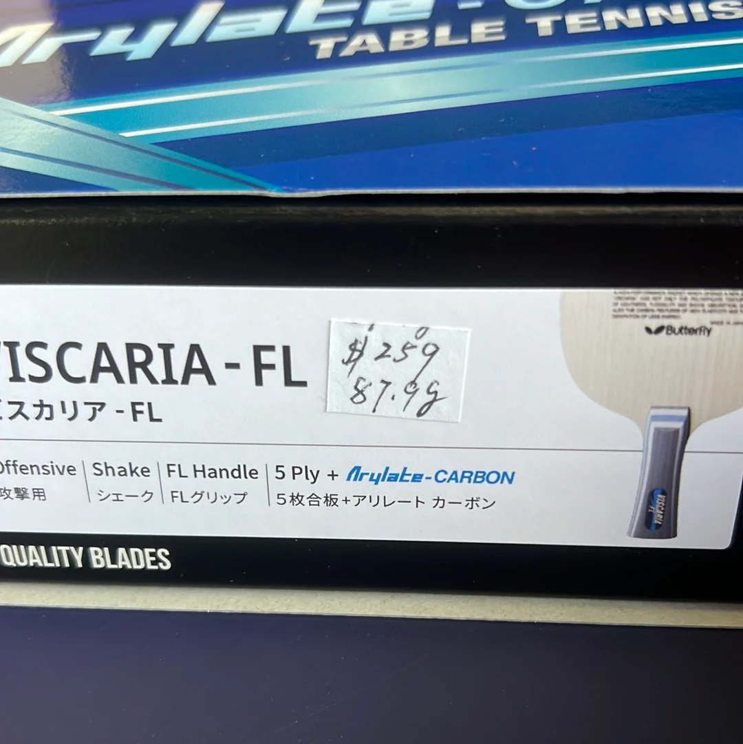 BUTTERFLY Viscaria Table Tennis Blade(24010,30041,30044) - Image 8
