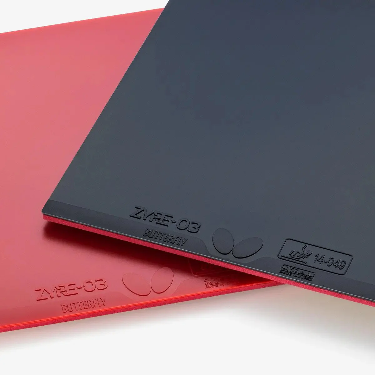 BUTTERFLY Table Tennis Rubber zyre 03 - Red - Image 5