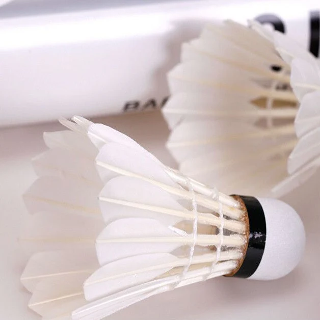 chaopai 12 PCS Silver Chao Pai Duck Feather Badminton Shuttlecock - Image 5