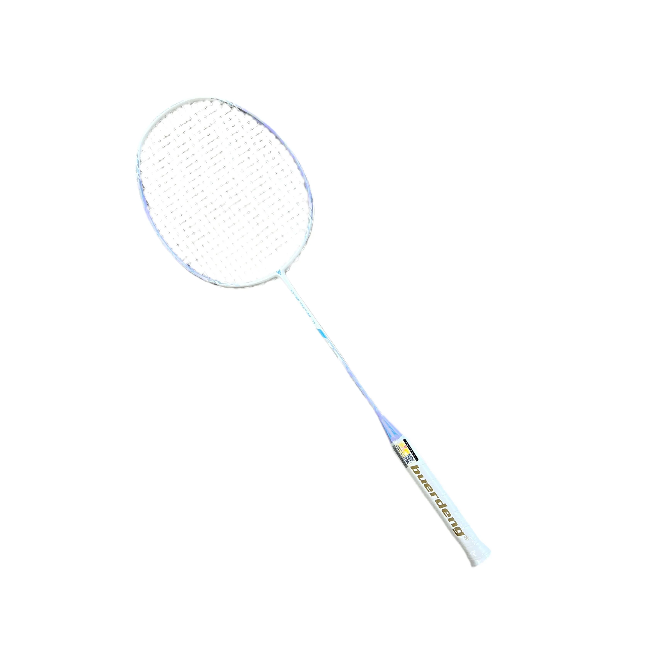 CLEARANCE SALE BUERDENG BADMINTON RACKET CARBON Professional Stringing Completed - Image 3