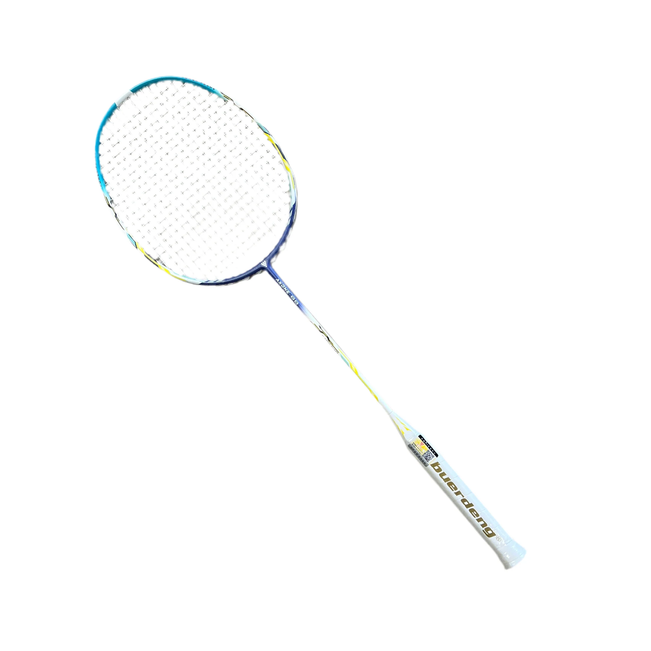 CLEARANCE SALE BUERDENG BADMINTON RACKET CARBON Professional Stringing Completed - Image 4