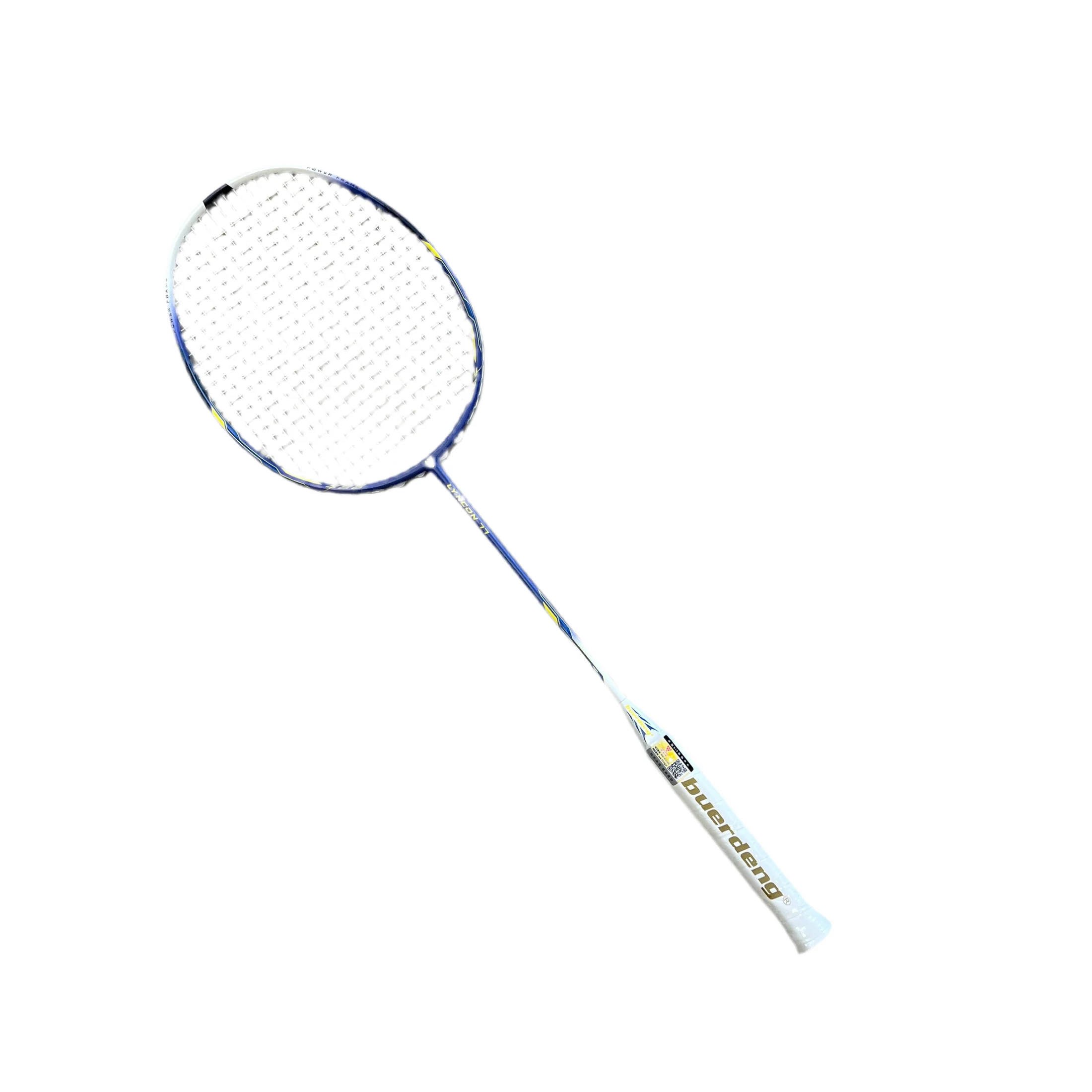 CLEARANCE SALE BUERDENG BADMINTON RACKET CARBON Professional Stringing Completed - Image 5
