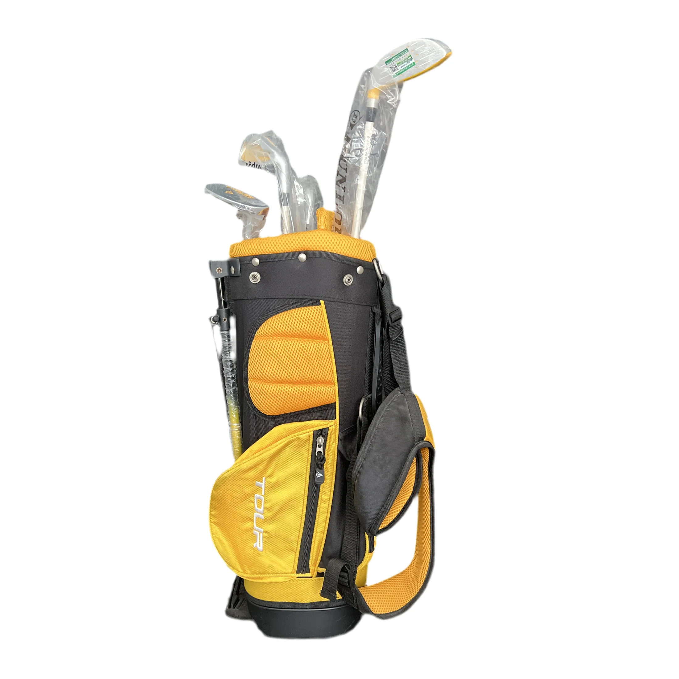 CLEARANCE SALE DUNLOP Junior'S GOLF SET D GC TOUR GR 3-5 YRS YLW RH 515105D（1 wood, 2 iron and one push） - Image 2