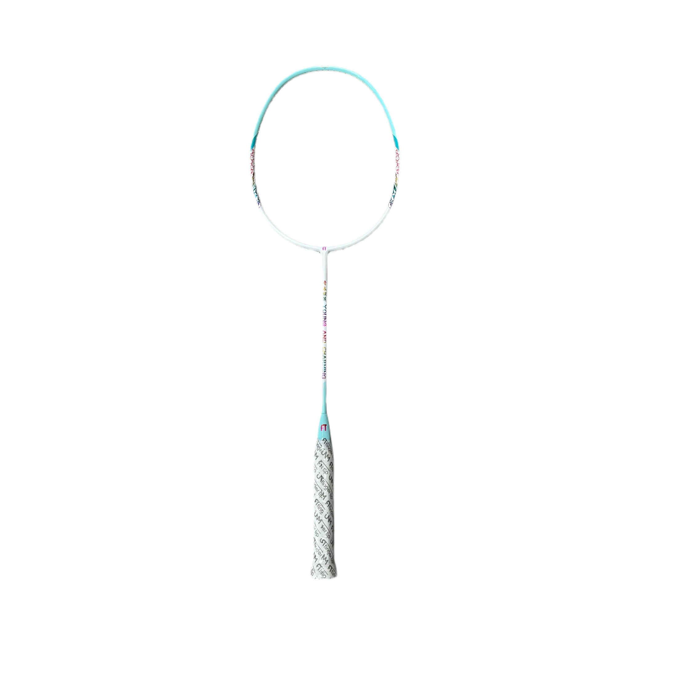 CLEARANCE SALE FINGER TIP Badminton Racket 8822 Pink Black Sky Blue - Image 2