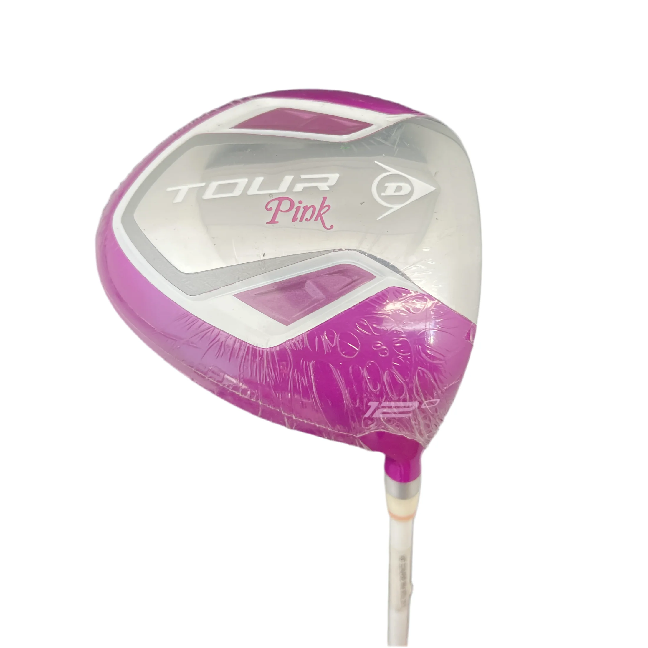 CLEARANCE SALE (The Club Cover Is Aging And Peeling)DUNLOP WOMEN'S GOLF SET TOUR PINK 514340D(3 wood, 7 iron and one push) - Image 5