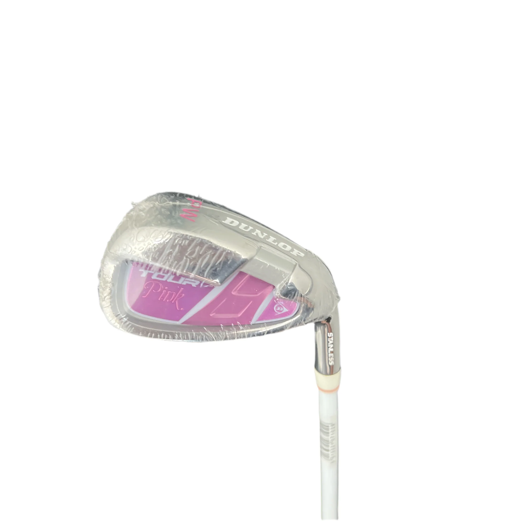 CLEARANCE SALE (The Club Cover Is Aging And Peeling)DUNLOP WOMEN'S GOLF SET TOUR PINK 514340D(3 wood, 7 iron and one push) - Image 9