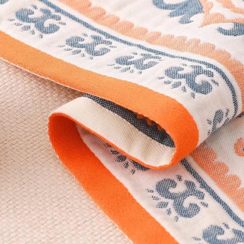 Cotton Gauze Bath Towel – 4-Layer Cotton, Soft, Absorbent, Breathable, Quick-Dry, Lint-Free for Adults - Image 4
