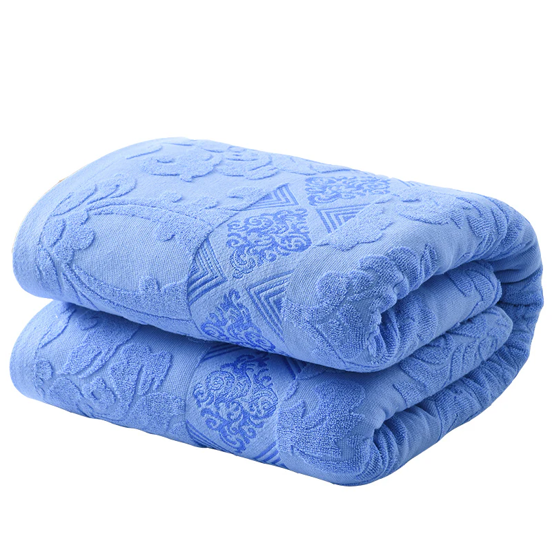 Cotton Terry Blanket – 100% Cotton, Lightweight, Breathable, Soft Summer Throw for Single Use - Image 2