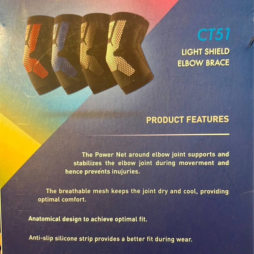 LP Elbow Brace CT51 – Compression Support for Elbow Stability & Injury Recovery - Image 5