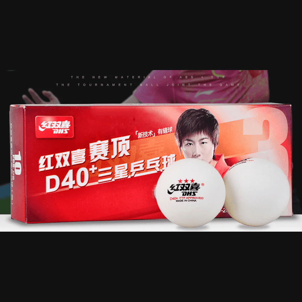 DHS 3 Star D40+ Table Tennis Balls - Image 10