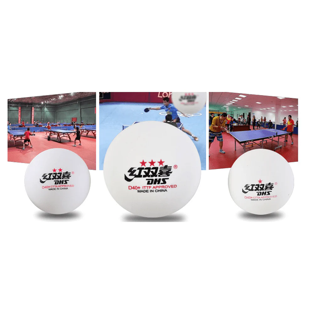 DHS 3 Star D40+ Table Tennis Balls - Image 7