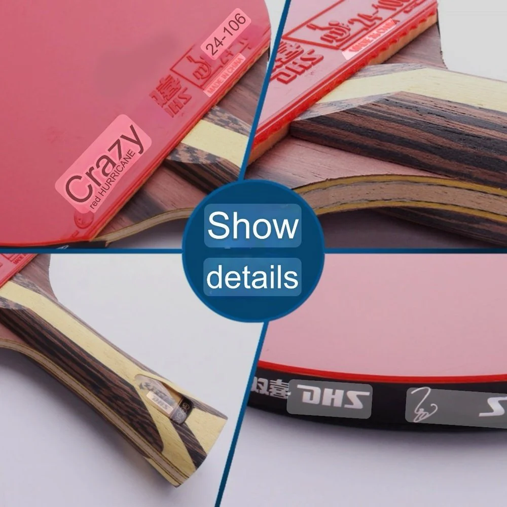 DHS 9 Star H9002,H9006 Table Tennis Bat Racket - Image 15