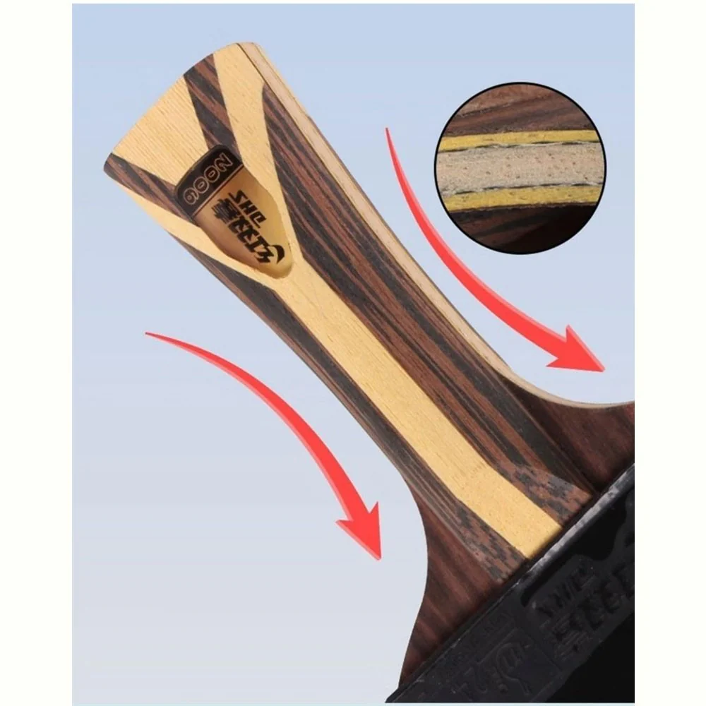 DHS 9 Star H9002,H9006 Table Tennis Bat Racket - Image 8