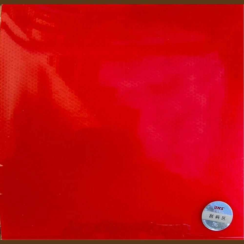 DHS Dipper2 Table Tennis Rubber Pips In I.T.T.F. - RED - Image 3