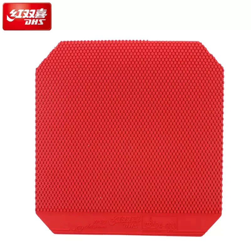 DHS Dragonow Positive Rubber Set Fast Attack Type Table Tennis Rubber Short pips rubber - Black - Image 7