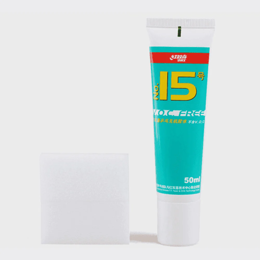 DHS NO.15 Table Tennis Glue with sponge (V.O.C Free)50ml/98ml/500ml - Image 3