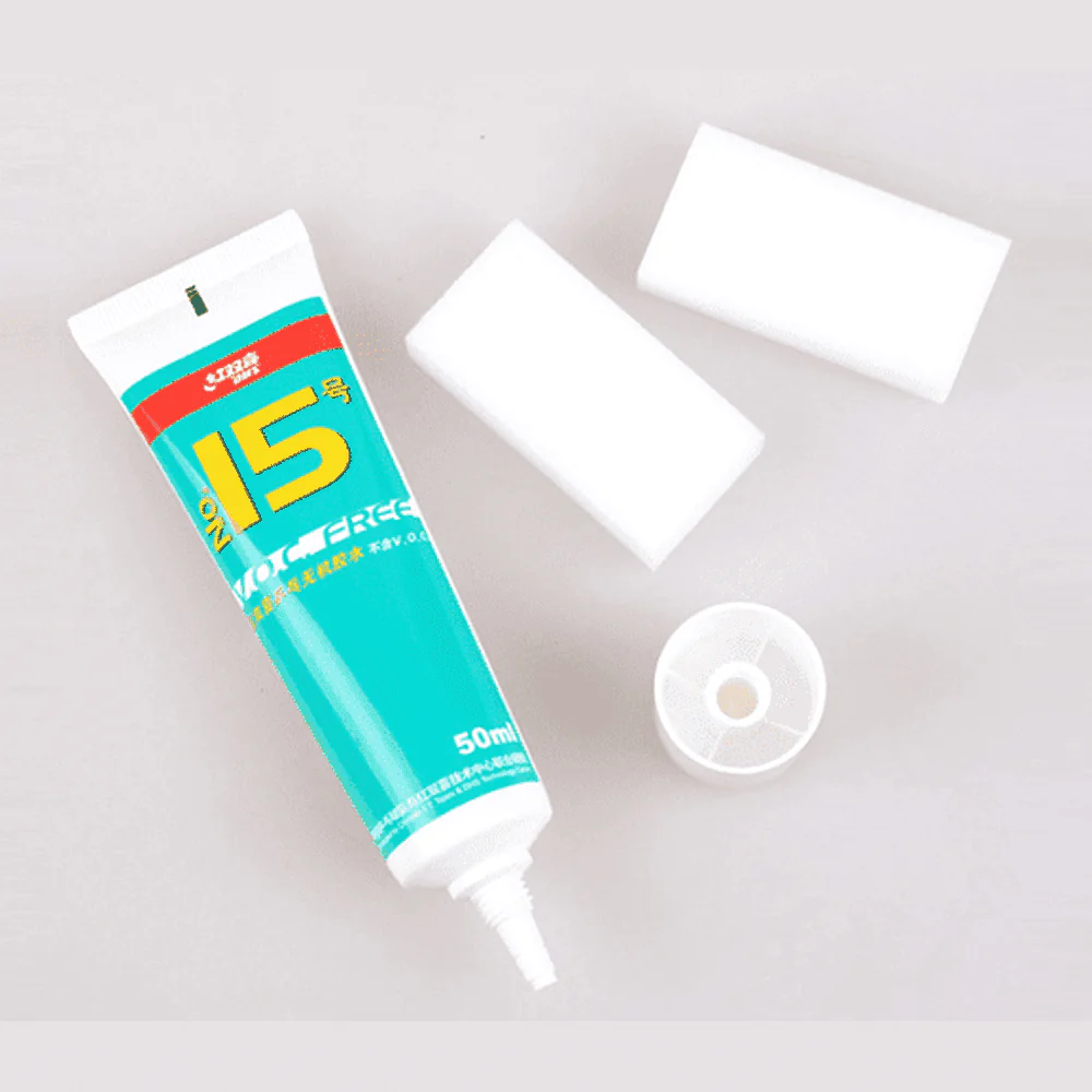 DHS NO.15 Table Tennis Glue with sponge (V.O.C Free)50ml/98ml/500ml - Image 4