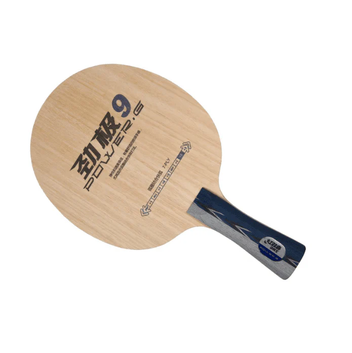 DHS Jinji Pure Wood Table Tennis Blade Ebony - Image 5