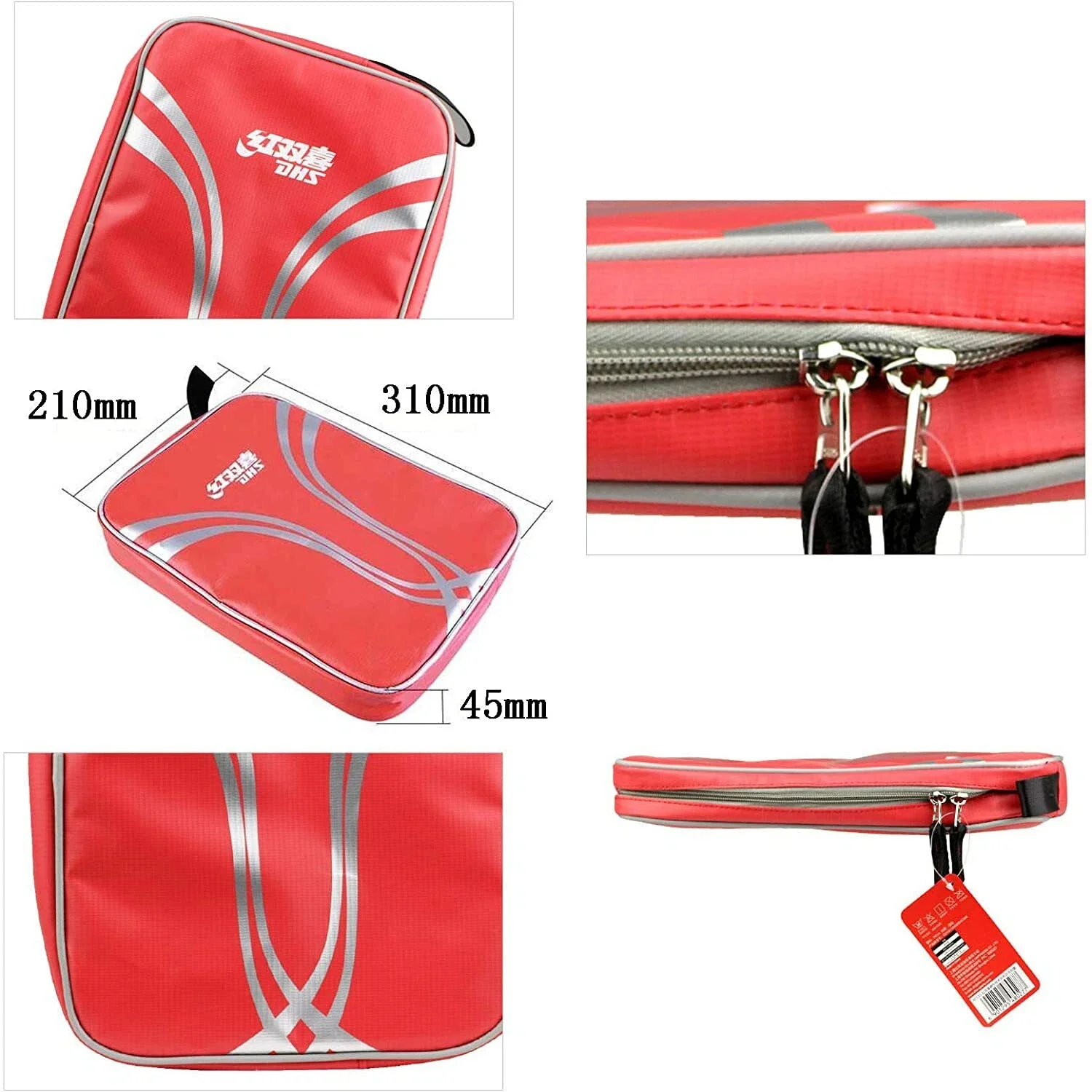 DHS Table Tennis Racket Bag RC530 - Image 2