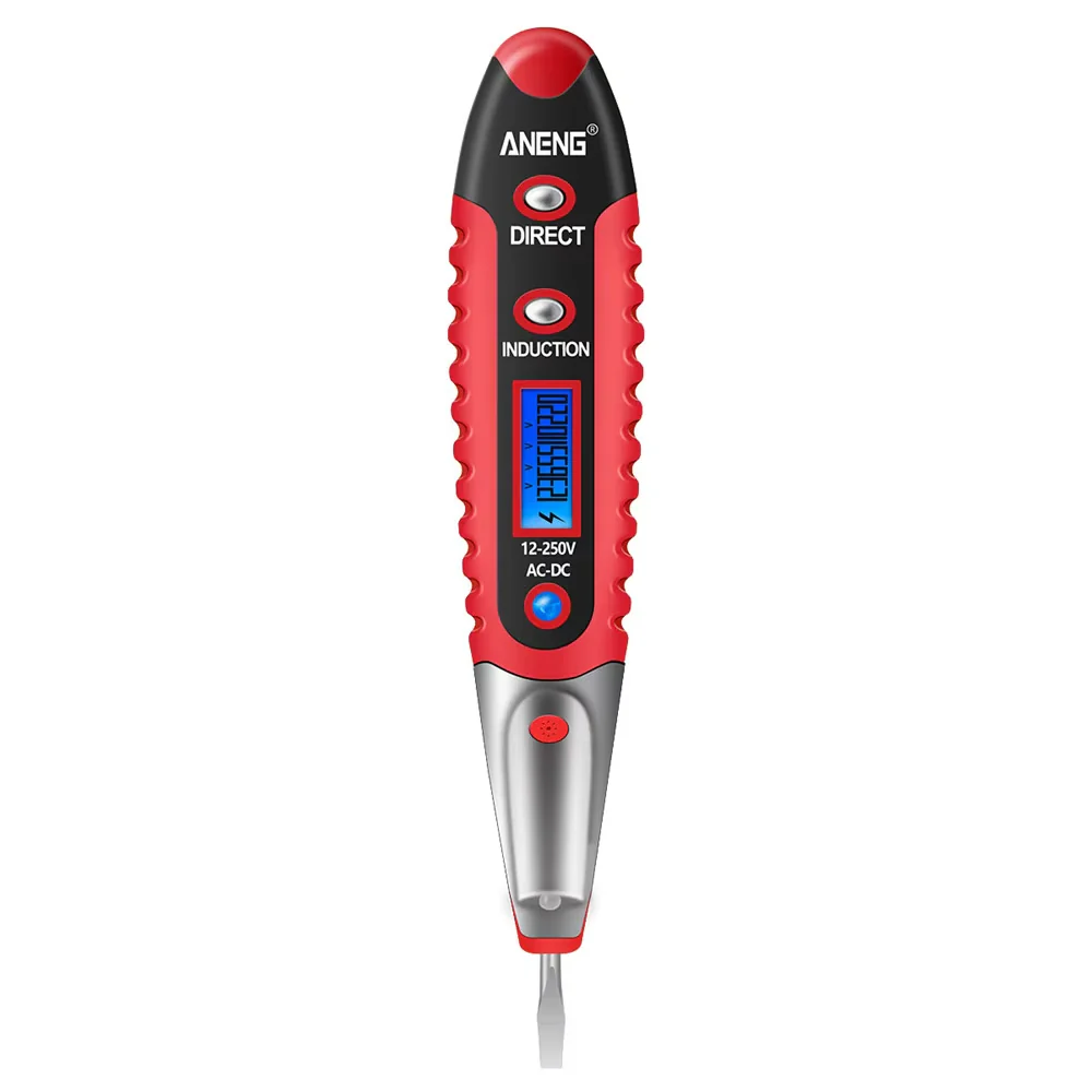 Digital Display Multifunctional Non-contact Test Pencil AC/DC 12-250V - Image 7