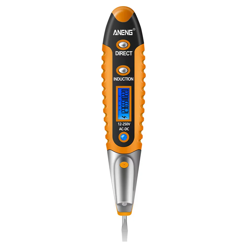 Digital Display Multifunctional Non-contact Test Pencil AC/DC 12-250V - Image 9