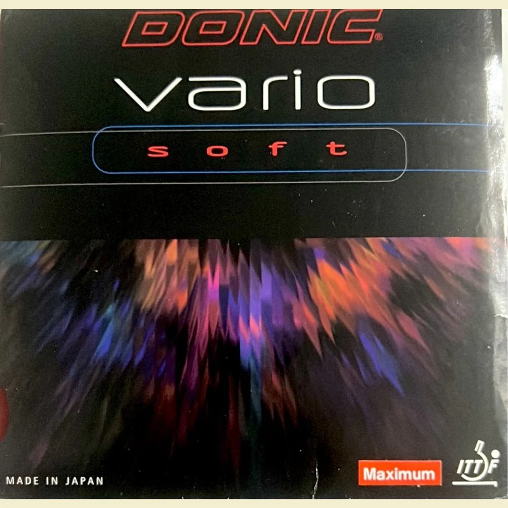 Donic Vario TABLE TENNIS RUBBER Made in Japan - RED - Image 3