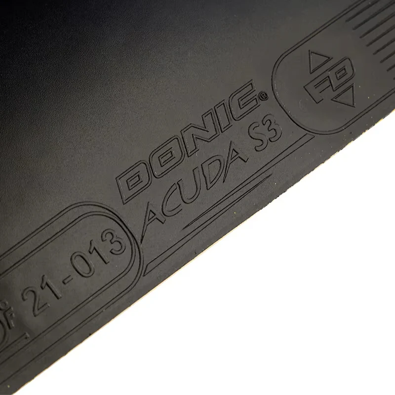 Donic Acuda S1 S2 S3 Table Tennis Rubber - Black - Image 3