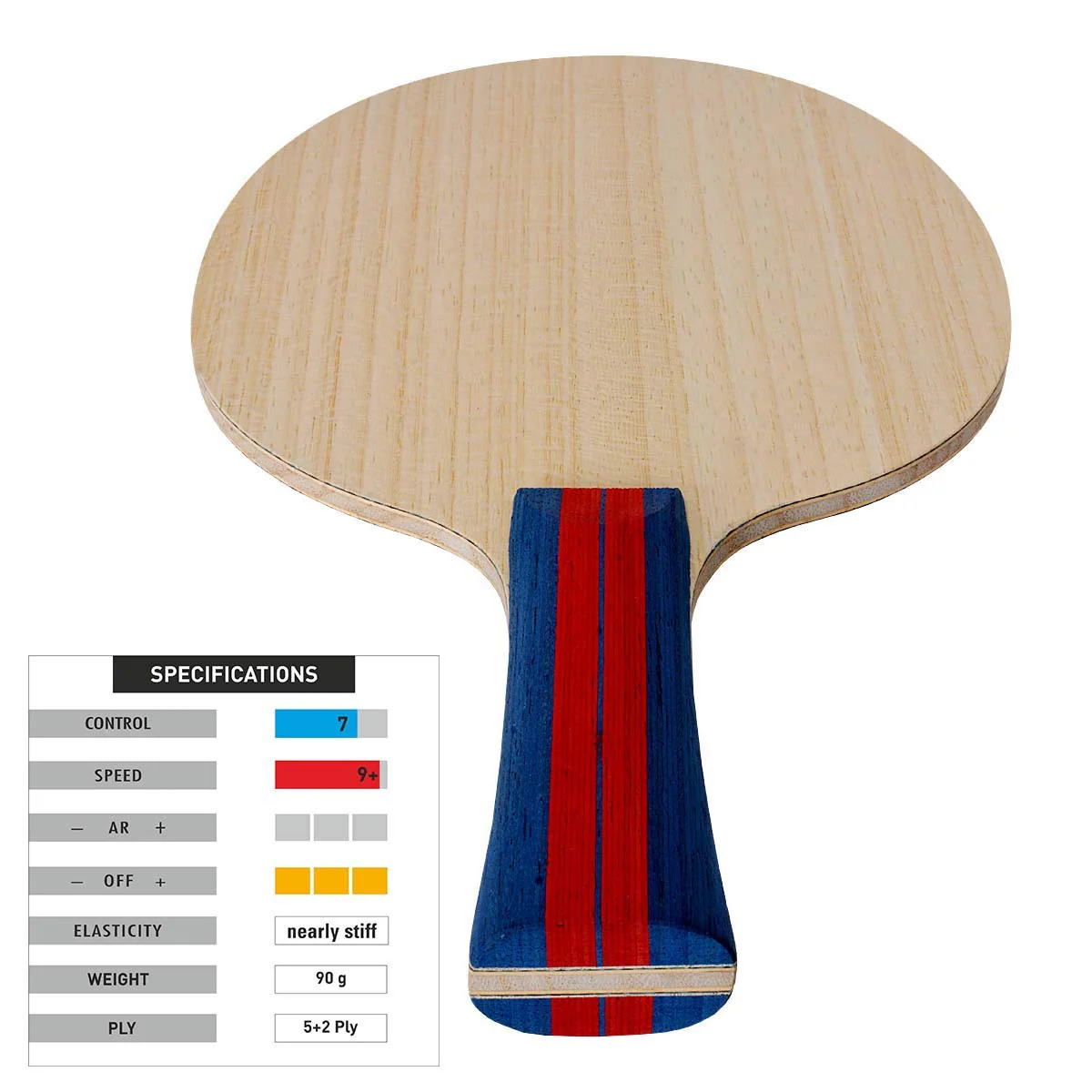 DONIC Baum Esprit Offensive Table Tennis Blade (90g) - Image 2