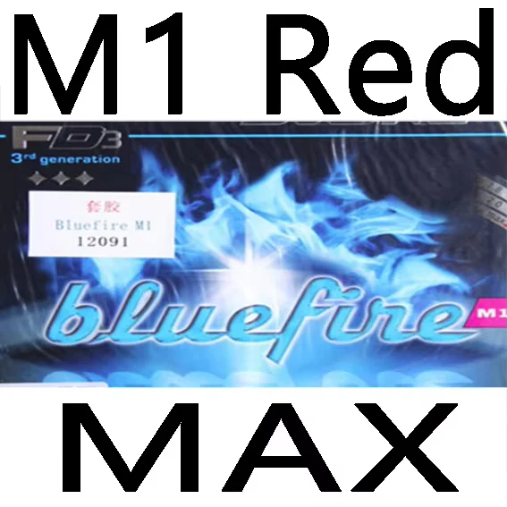 Donic Bluefire M1 M2 M3 Table Tennis Rubber - Red - Image 6