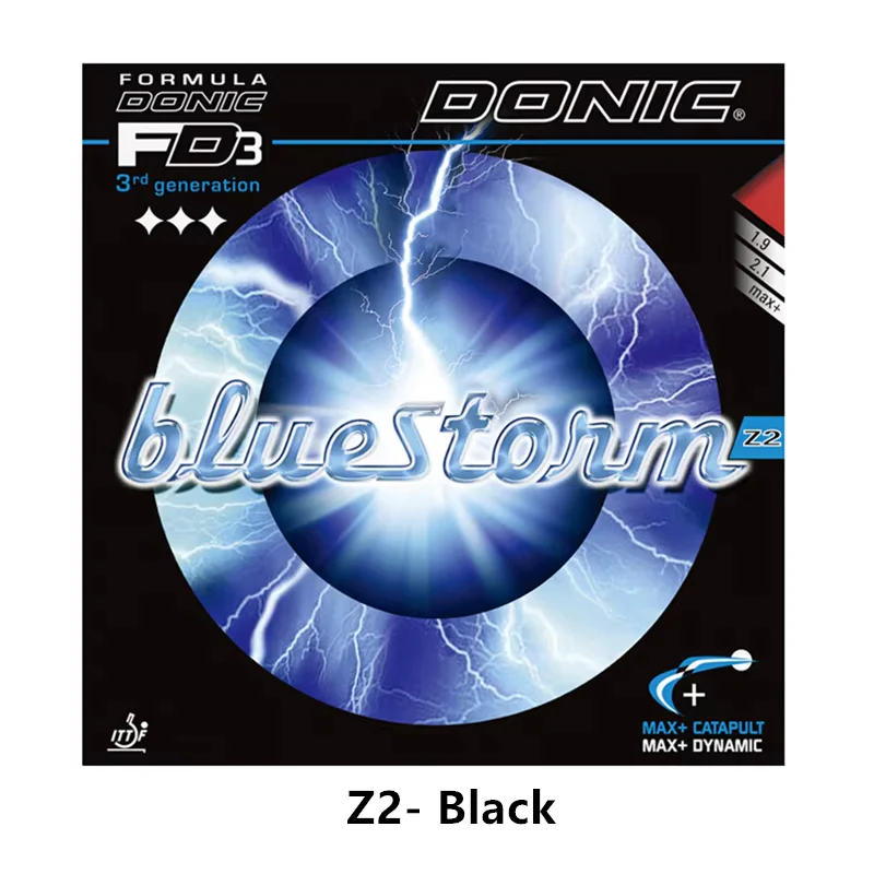 DONIC BLUESTORM Z1/ Z2/ Z3 Table Tennis Rubber Tensor - Red - Image 11