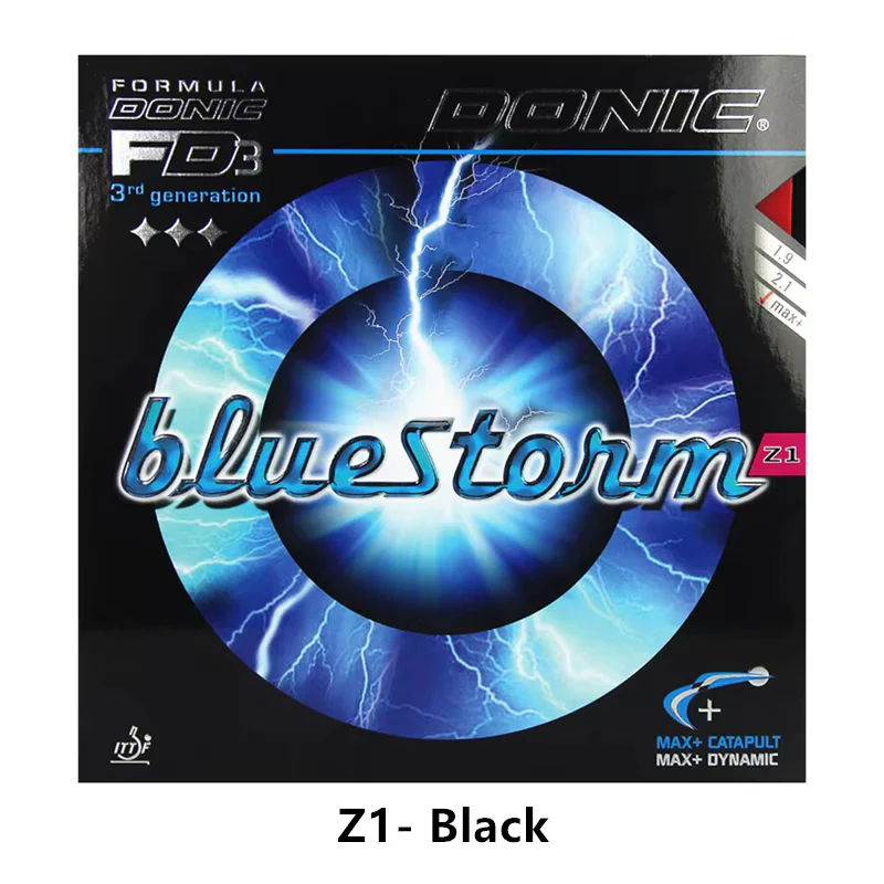 DONIC BLUESTORM Z1/ Z2/ Z3 Table Tennis Rubber Tensor - Red - Image 9