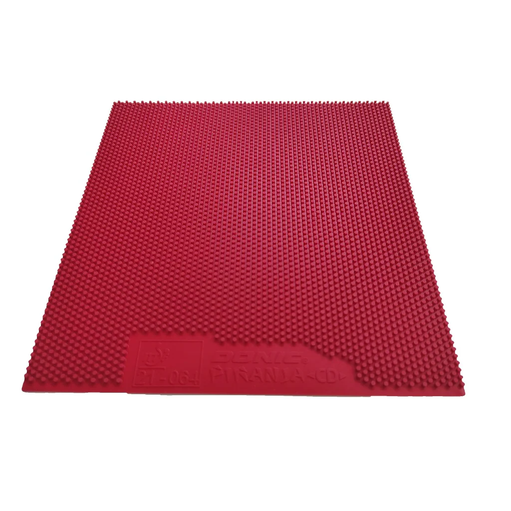 DONIC Piranja CD Table Tennis Rubber Long Pimples - Black - Image 2