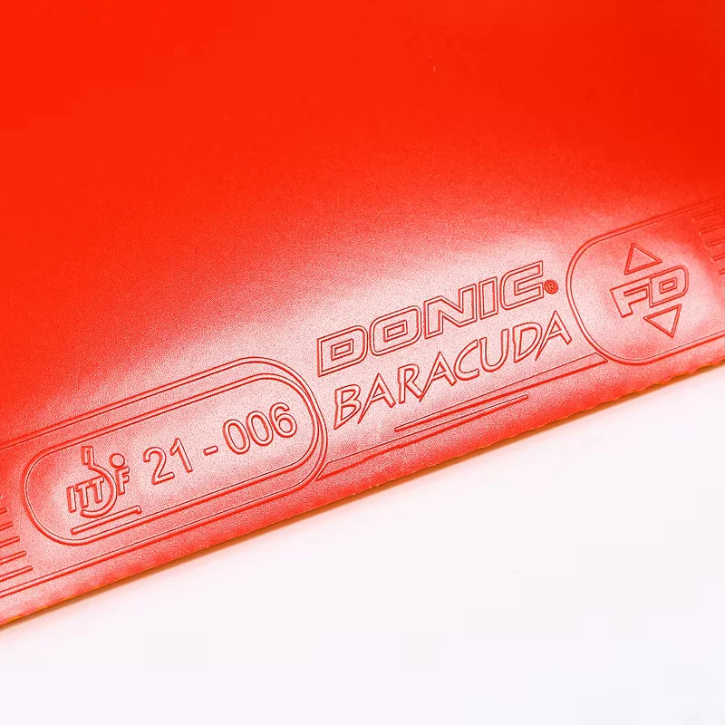 DONIC Table Tennis Rubber BARACUDA - Red - Image 3