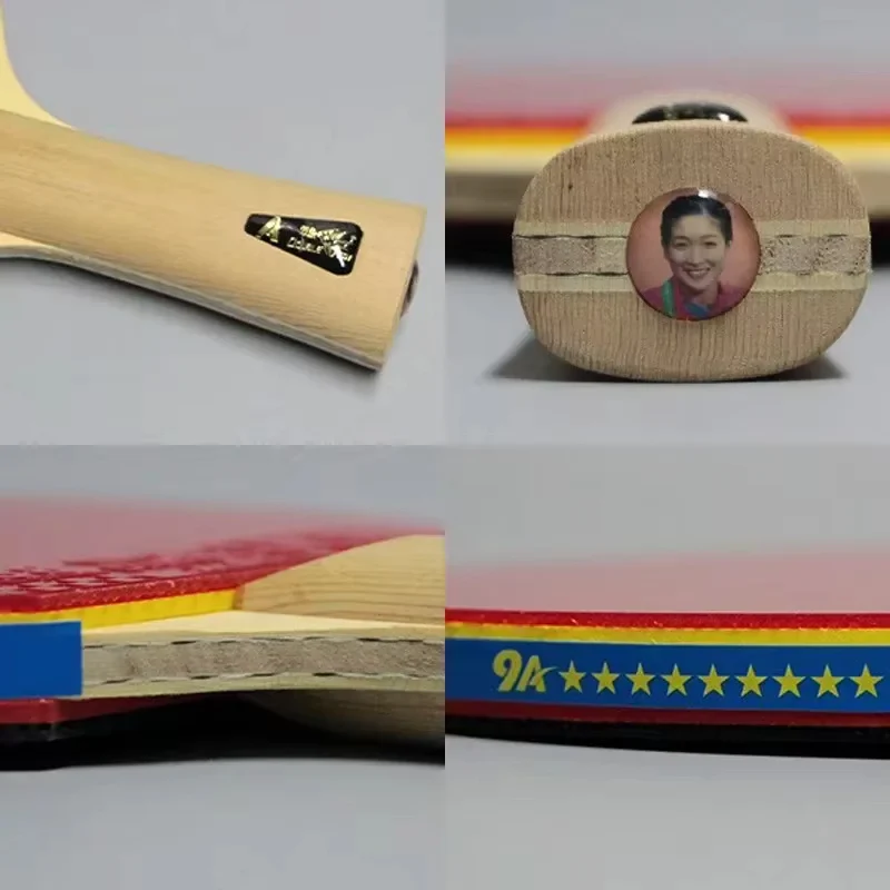 Double Fish 9A 9 stars Liu Shiwen Table Tennis Racket - Image 5