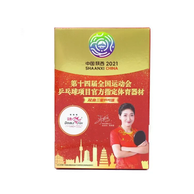 Double Fish Table tennis 3 stars V40+ WTT ITTF - Image 2