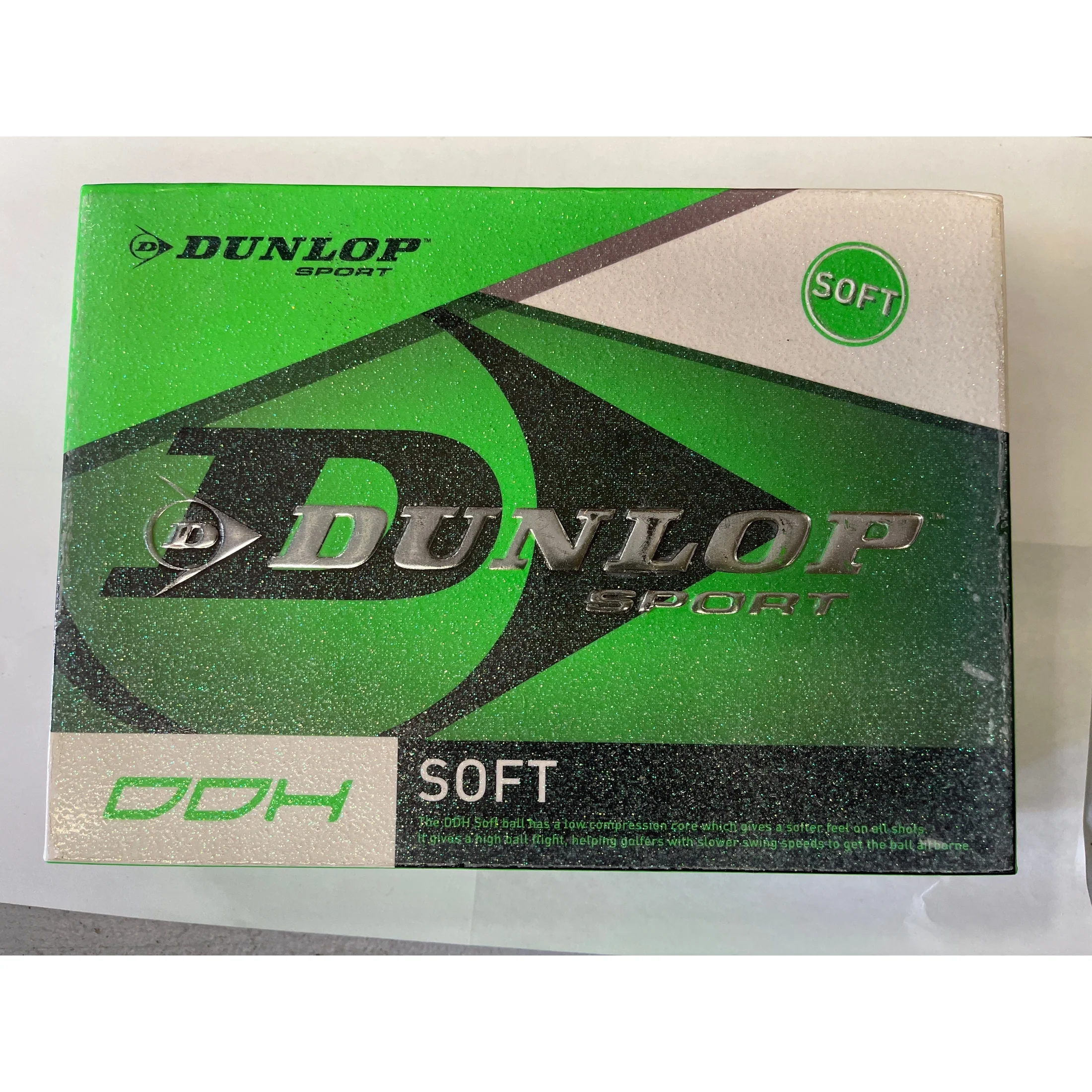 DUNLOP DDH Soft Golf Ball (3 PCS PER BOX)
