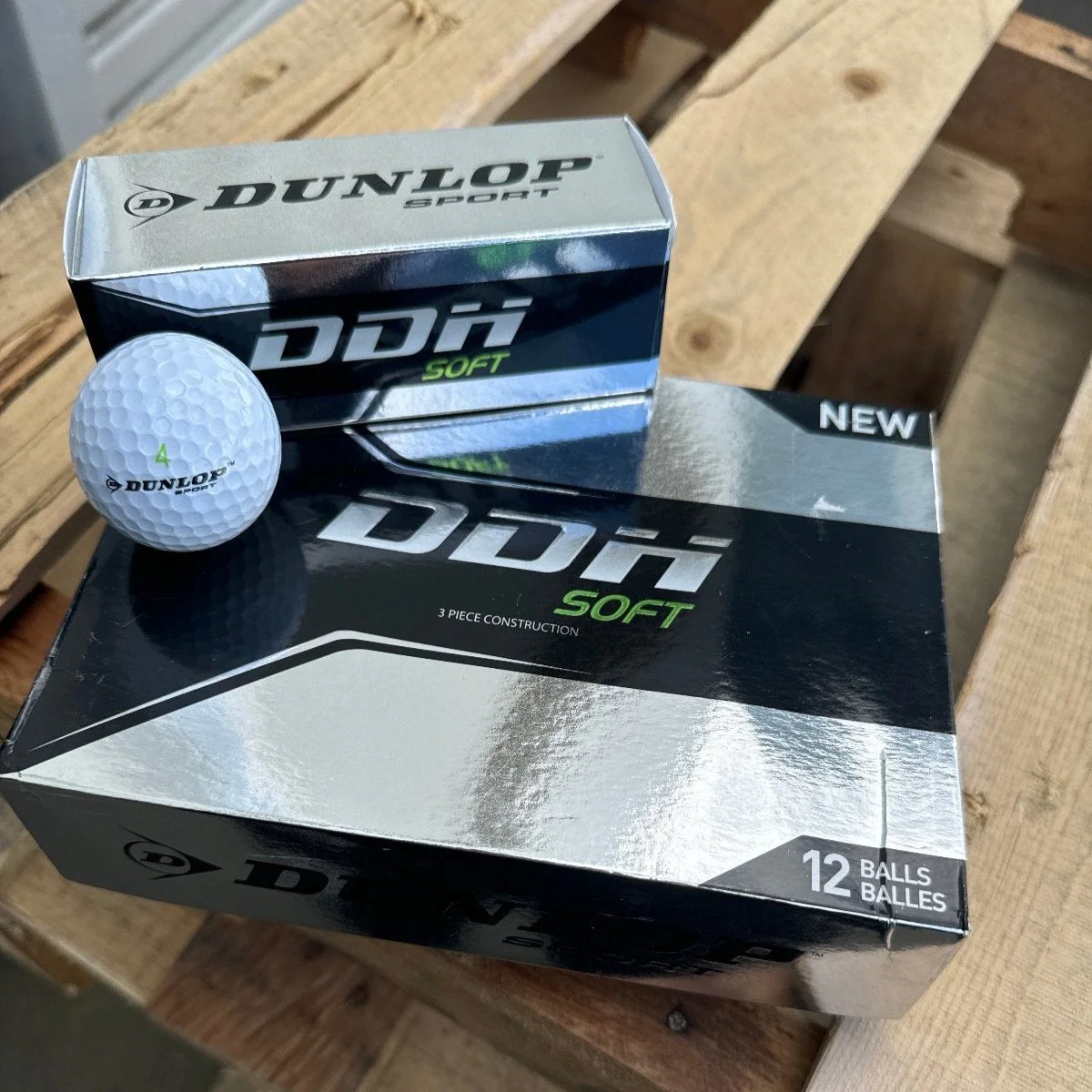 DUNLOP DDH SOFT Golf Balls 3 Layers （3 PCS PER BOX） - Image 4