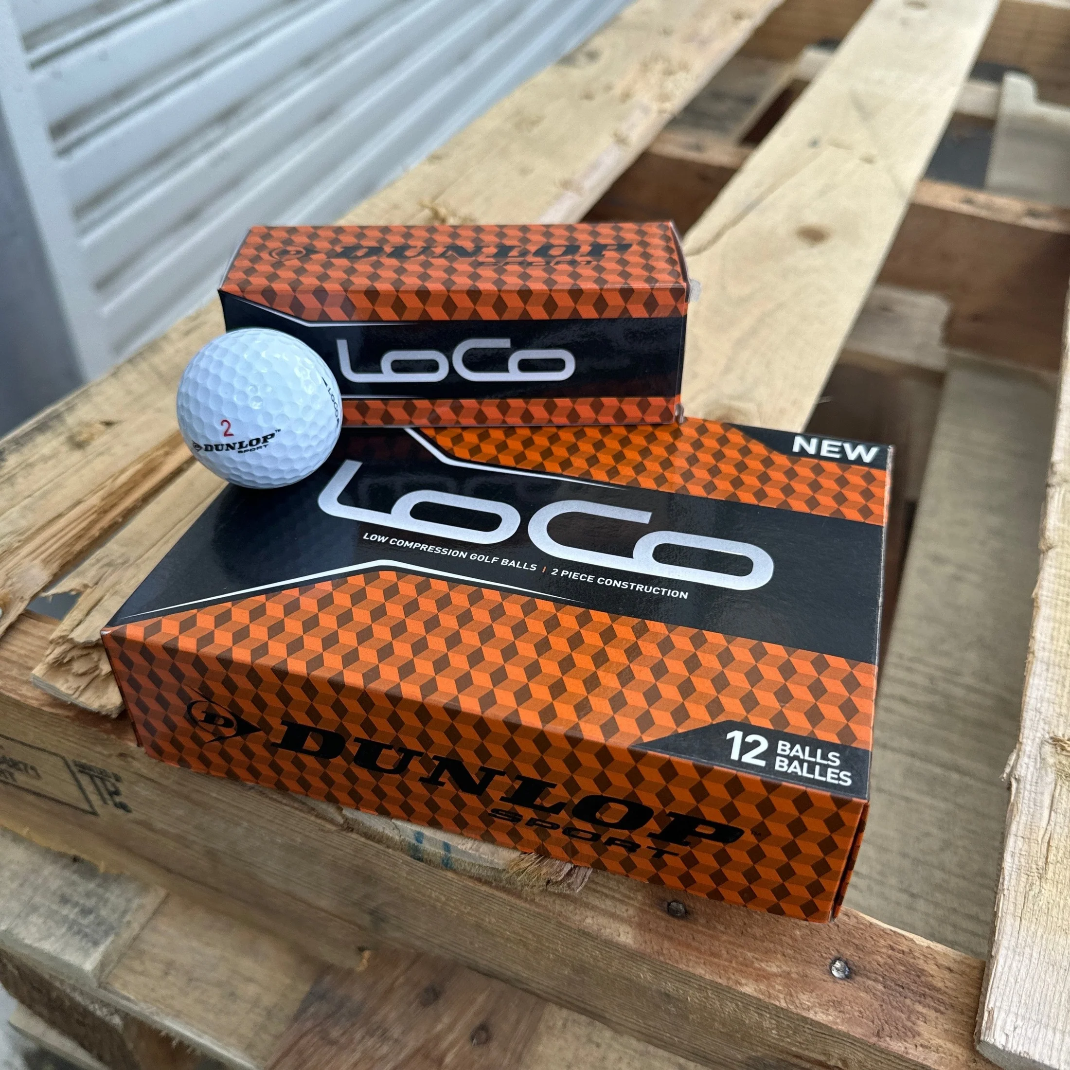 Dunlop LOGO Low Compression Golf Balls 2 Layers （3 PCS PER BOX） - Image 4
