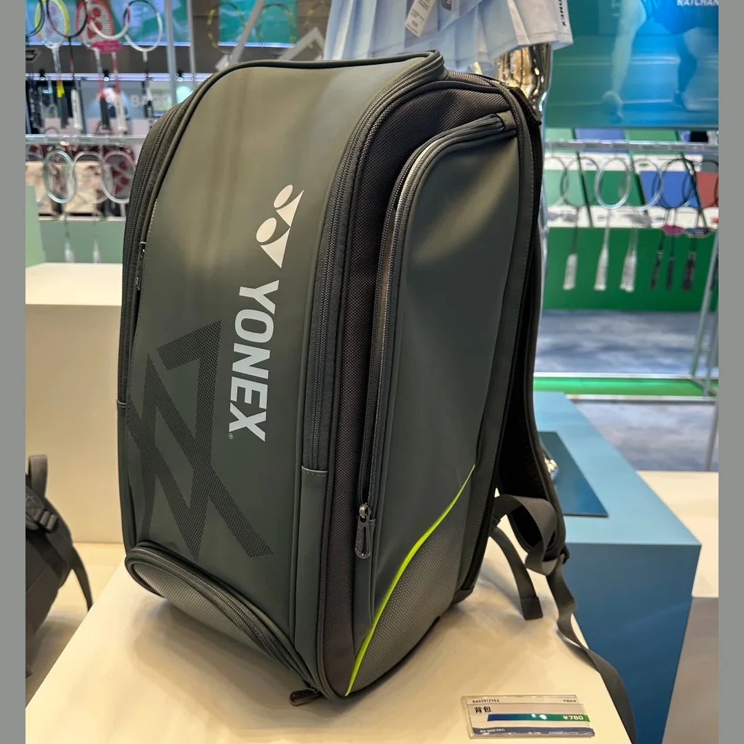 YONEX Expert Badminton/ Tennis Backpack VA Collection BA02512VEX Steel Gray Badminton Bag - Image 4
