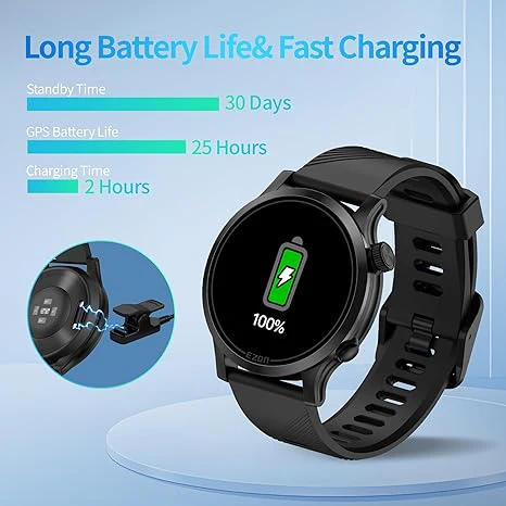 EZON GPS Sports Running Watch with Precision Heart Rate Monitoring T953 - Image 3