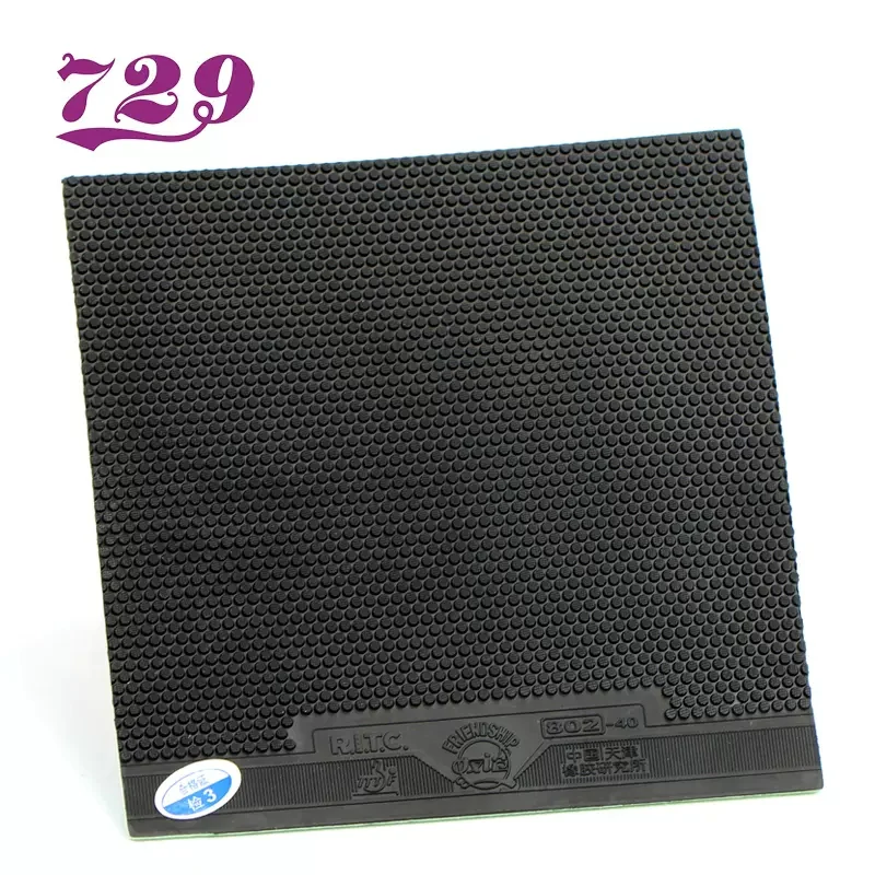 729 Friendship 729 802-40 Mystery3 Short pips-out Rubber/Sponge red / Black Table Tennis - Image 3