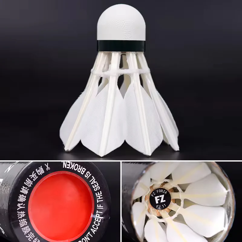 FZ FORZA 11 FZ11 12 PCS Goose Feather Badminton Shuttlecock - Image 3